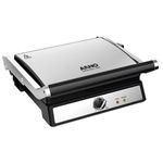super grill arno abertura 180° inox xl ggra