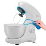 batedeira planetária arno 5l super chef 750w branco km00