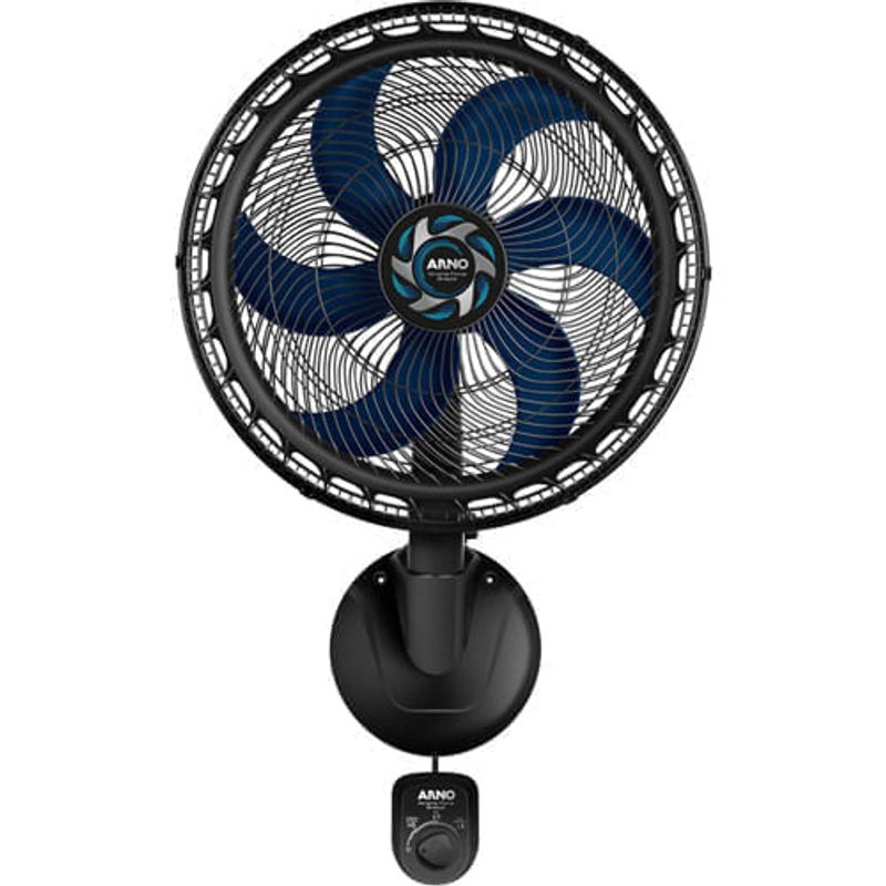 ventilador de parede arno 50cm xtreme force breeze preto vb51