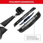 ventilador de parede arno 50cm xtreme force breeze preto vb51