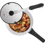 panela de pressão rochedo 4,5 litros inox 9295305653