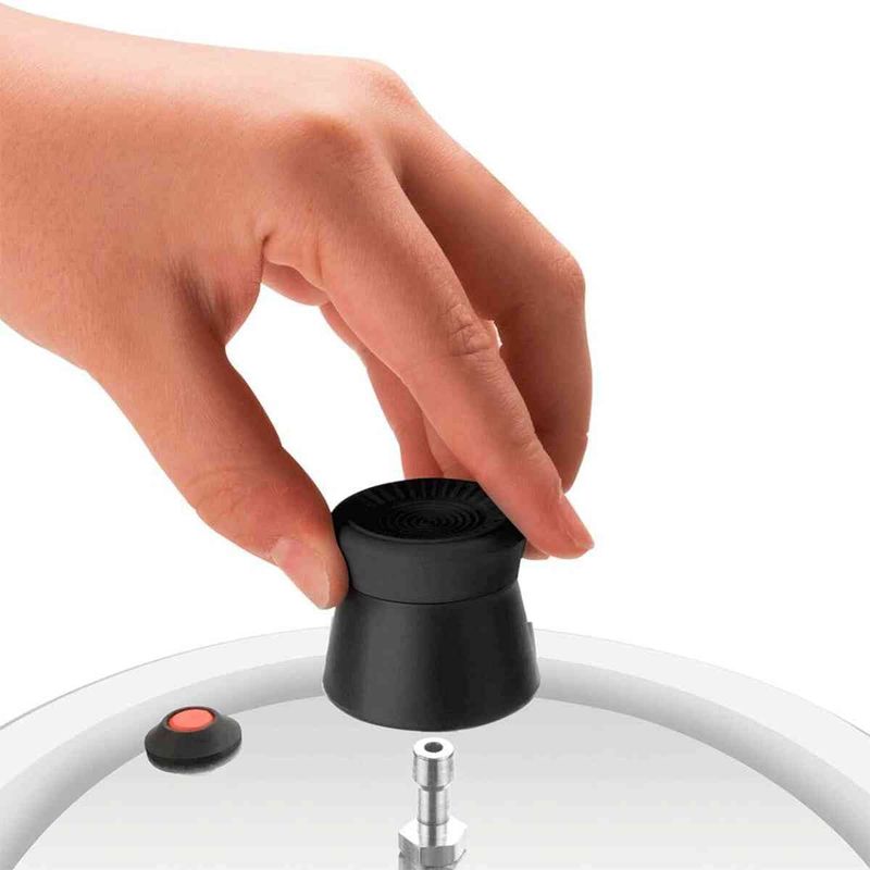 panela de pressão rochedo 4,5 litros inox 9295305653