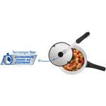 panela de pressão rochedo 4,5 litros inox 9295305653