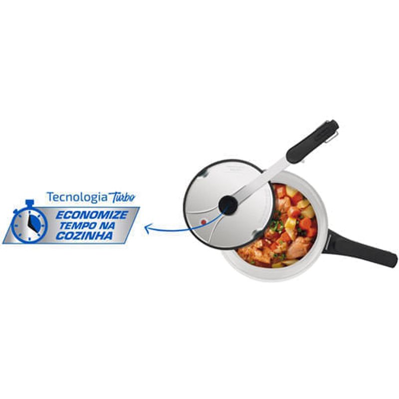 panela de pressão rochedo 4,5 litros inox 9295305653