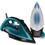 ferro de passar a vapor arno ultragliss plus 1520w 127v azul e preto fmy