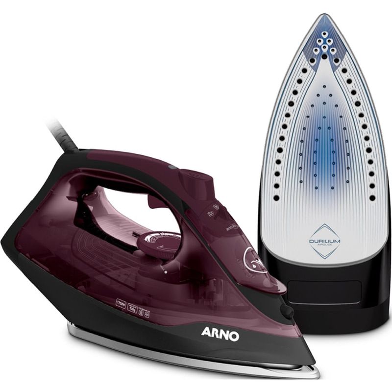 ferro a vapor ultragliss base durilium airglide fmv arno 127v