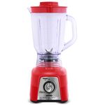 liquidificador arno power mix limpa fácil 700w 1,4l vermelho lq36