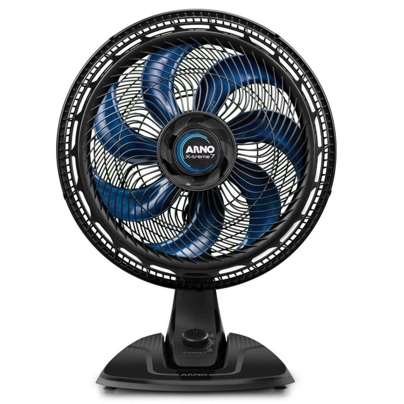 ventilador de mesa arno x-treme 7 preto ve70