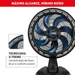 ventilador de mesa arno x-treme 7 preto ve70