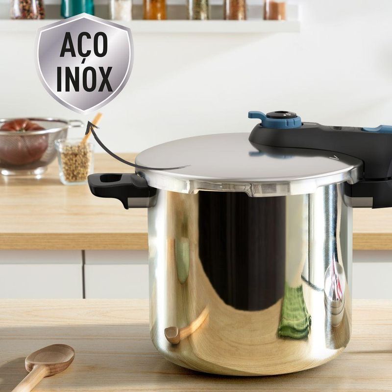 panela de pressão rochedo 8l trendy inox