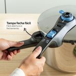 panela de pressão rochedo 8l trendy inox