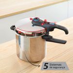 panela de pressão rochedo 8l trendy inox