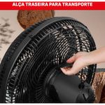 ventilador de mesa e parede arno 40cm x-treme preto ve60