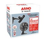 ventilador de mesa e parede arno 40cm x-treme preto ve60