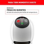 máquina de bebidas arno dolce gusto genio s basic 127v branca pj2401b1