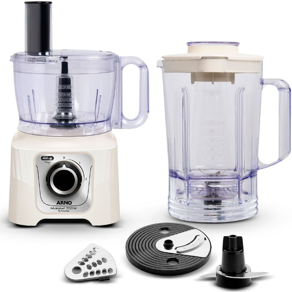 Multiprocessador Arno 16 Funções Marfim 700W