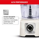 multiprocessador arno 16 funções marfim 700w mp62