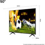 smart tv 4k 50" lg nanocell processador a7 ai 50nano80asa