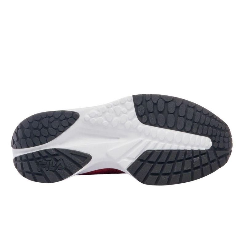 tênis treino masculino n°40 fila agile preto grafite vermelho (mp)
