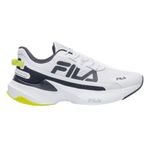 tênis corrida masculino n°40 fila recovery branco preto verde (mp)