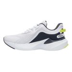 tênis corrida masculino n°40 fila recovery branco preto verde (mp)