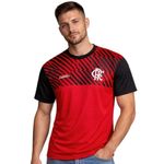 camiseta masculina g flamengo braziline efeito vermelho 100742514 (mp)