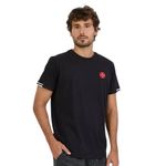 camiseta masculina g vasco braziline tom preto 200746002 (mp)