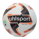 bola uhlsport campo resist synergy branco preto laranja 1001720011002 (mp)