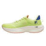 tênis corrida feminino n°35 fila racer speedzone verde azul laranja (mp)