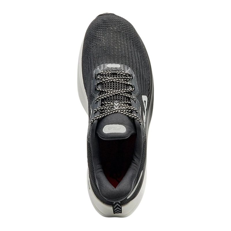 tênis corrida masculino n°40 fila racer speedzone preto cinza (mp)
