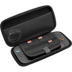 case gamer para switch 2 vermelho e azul