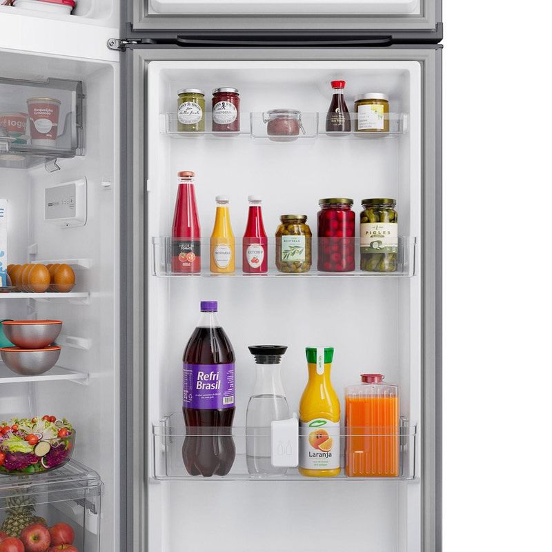 geladeira brastemp frost free 385 litros inox brm46mkana