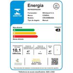 frigobar consul 47 litros branco crc04mbana
