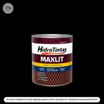 tinta esmalte sintético hidrotintas standard alto brilho 750ml maxlit preto (mp)