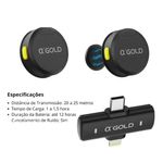microfone de lapela a'gold mcf-38d (mp)