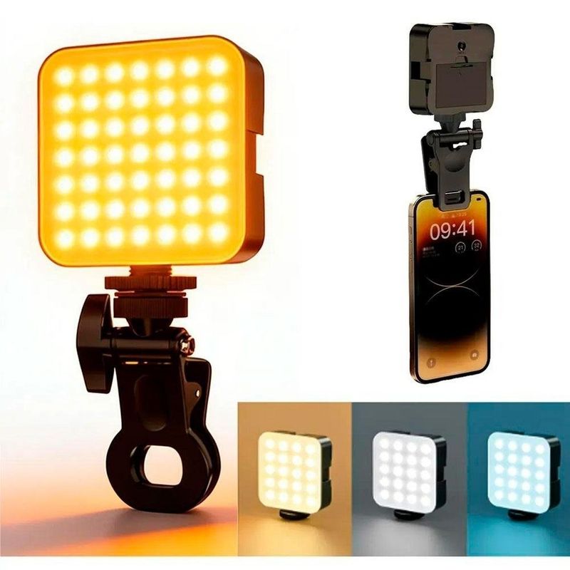 led portátil h'maston 3 cores zb02 (mp)