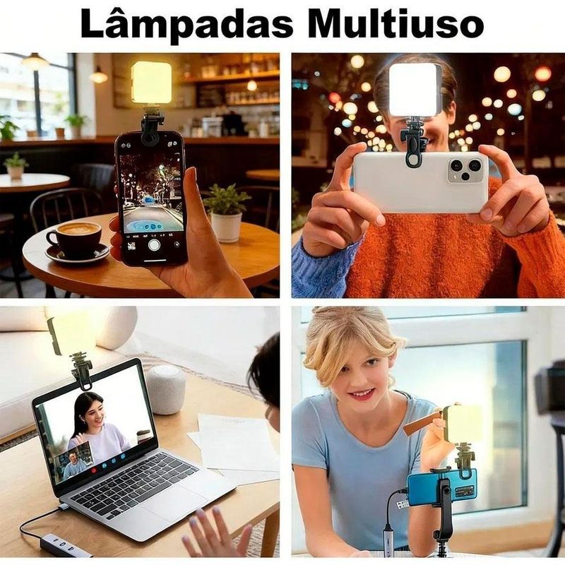 led portátil h'maston 3 cores zb02 (mp)