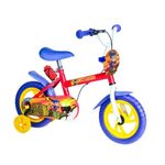 bicicleta infantil unitoys aro 12 super herói 3287 (mp)