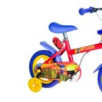 bicicleta infantil unitoys aro 12 super herói 3287 (mp)
