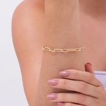 pulseira semijoia luiza mota elos 17cm 263937 (mp)