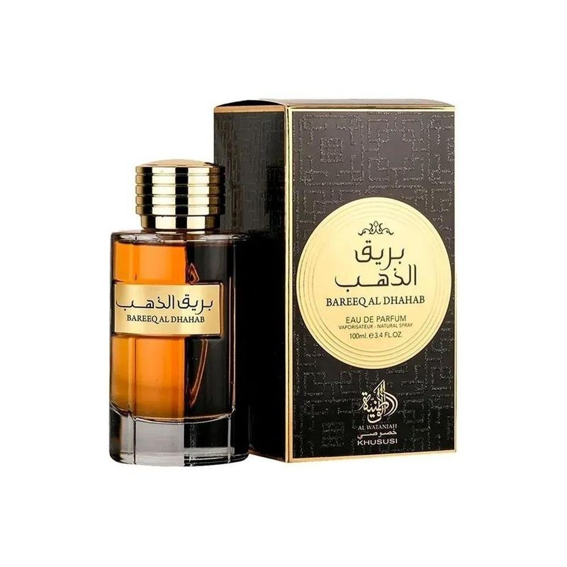 perfume árabe masculino al wataniah bareeq al dhahab edp 100ml (mp)