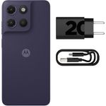 smartphone motorola g17 128gb roxo tela 6.5" câmera 50mp 4gb ram