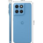 smartphone motorola g17 128gb azul tela 6.7" câmera 50mp 4gb ram