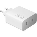 carregador de parede xiaomi 3 saídas 90w branco dl-bi