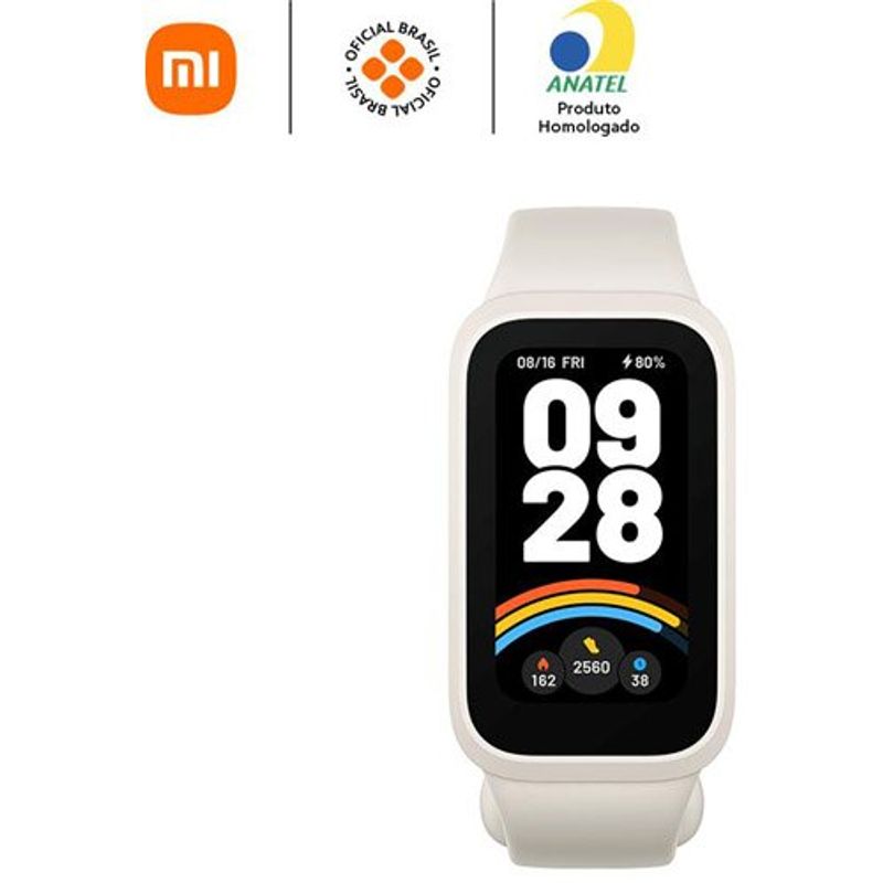 smartband xiaomi 9 active bege dl-bi