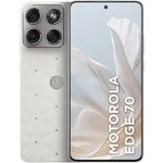 smartphone motorola edge 70 tela 6.8" 12gb ram 512gb câmera 50mp swarovski branco