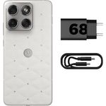 smartphone motorola edge 70 tela 6.8" 12gb ram 512gb câmera 50mp swarovski branco