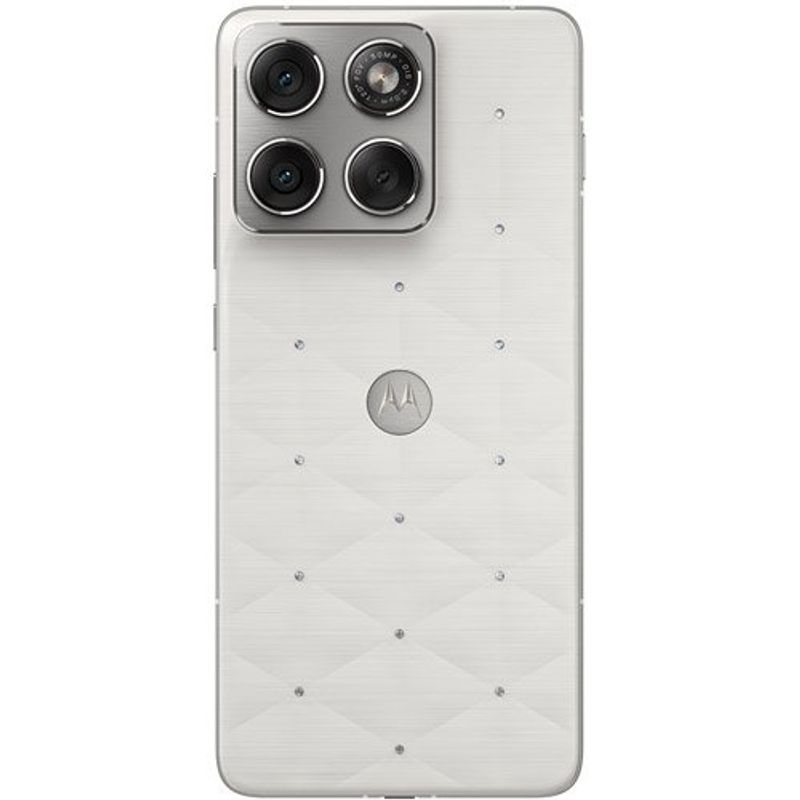 smartphone motorola edge 70 tela 6.8" 12gb ram 512gb câmera 50mp swarovski branco