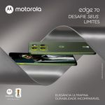 smartphone motorola edge 70 tela 6.8" 12gb ram 512gb câmera 50mp verde