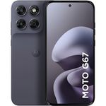 smartphone motorola g67 5g 4gb ram 256gb câmera yt1a 600 50mp chumbo